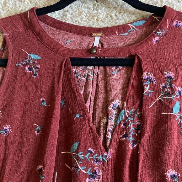 Free People Tree Swing Tunic Size S - Picture 2 of 6